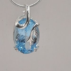 Aquamarine Necklace